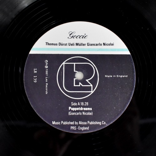 The Giancarlo Nicolai Trio - Goccie