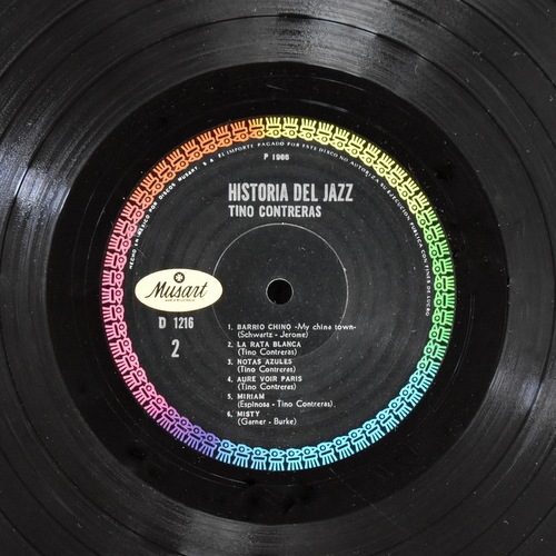 Tino Contreras Y Su Grupo - Misa En Jazz / Historia Del Jazz  [LP]
