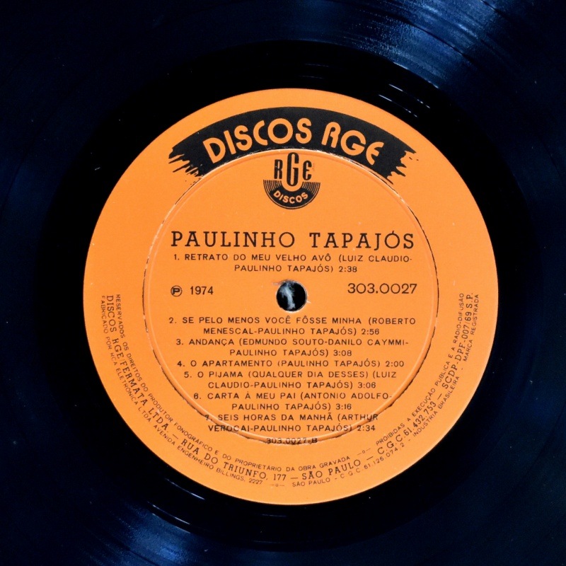 Paulinho Tapajos - Paulinho Tapajos  [LP]