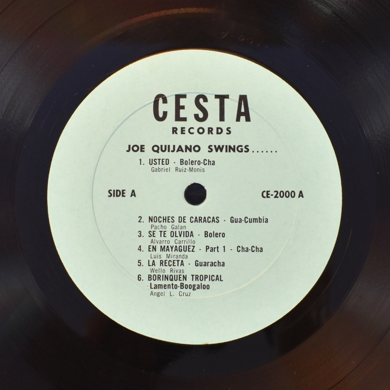 Joe Quijano - Swings Uptown And Downtown   [LP]