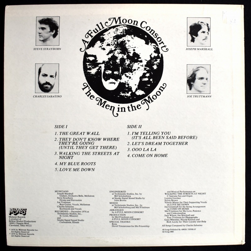 A Full Moon Consort - The Men In The Moon      [LP]