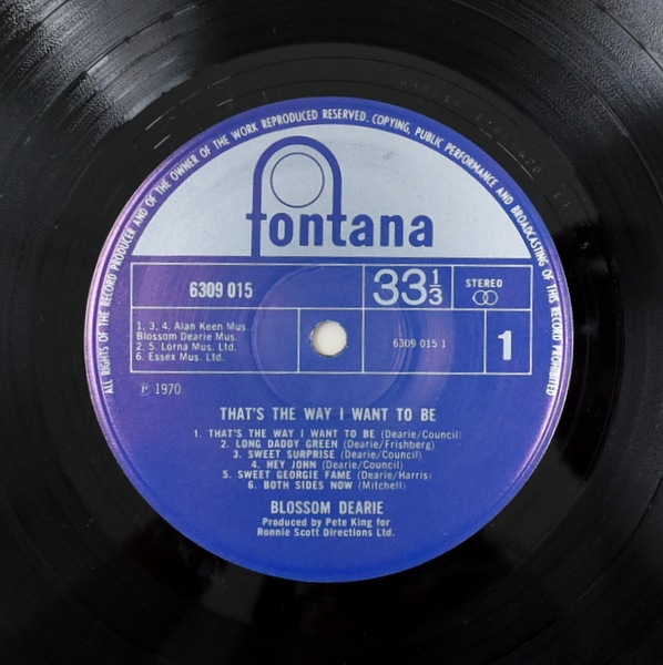 Blossom Dearie - That's Just The Way I Want To Be UK