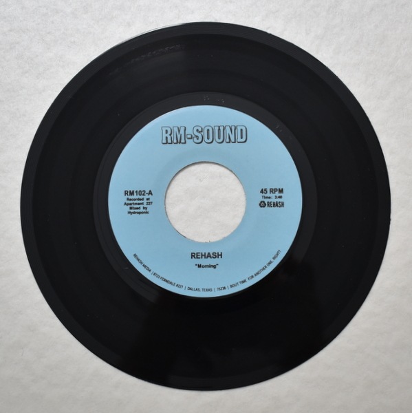 Rehash - Morning / Number Four  [7inch]