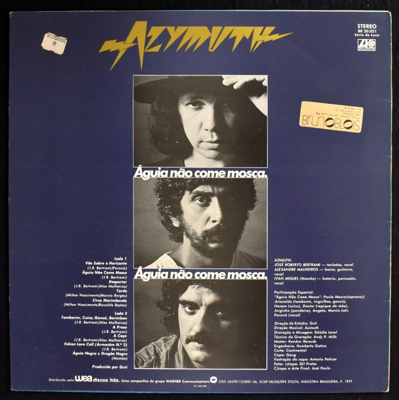 Azymuth - Aguia Nao Come Mosca    [LP]