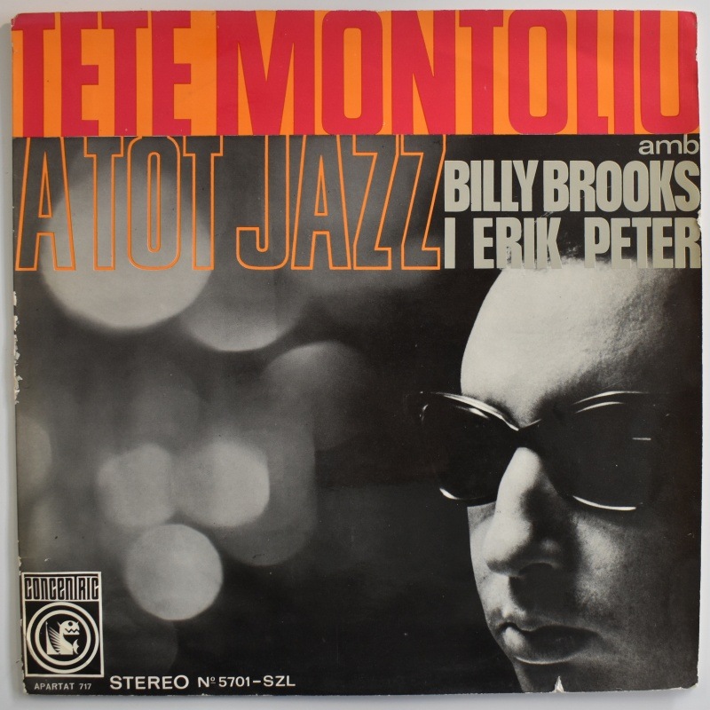 Tete Montoliu Amb Billy Brooks - Erik Peter - A Tot Jazz     [LP]