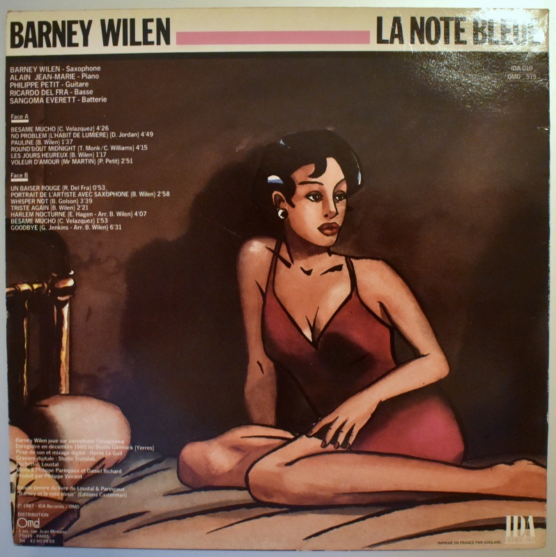 Barney Wilen - Note Bleue      [LP]