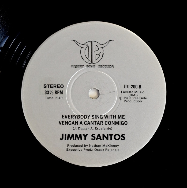 Jimmy Santos - Beautiful Lady (Come And Dance With Me) , Mujer Bonita (Ven A Bailar Conmigo ) / Everybody Sing With Me , Vengan A Cantar Conmigo   [12inch]