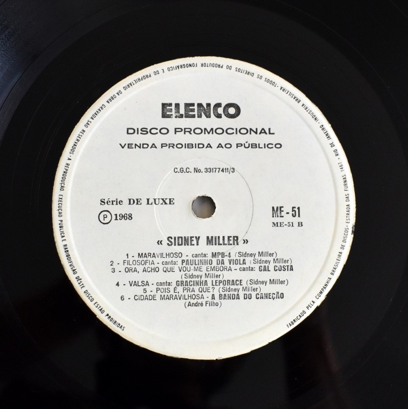 Sidney Miller - Brasil, Do Guarani Ao Guarana    [LP]