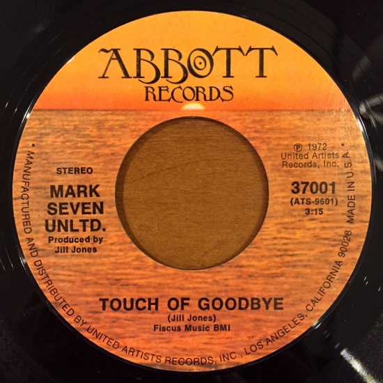 Mark Seven Unltd. - I'm In Love With My Neighbor's Wife / Touch Of Goodbye
