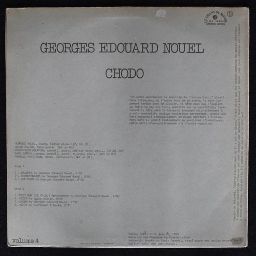 Georges Edouard Nouel - Chodo