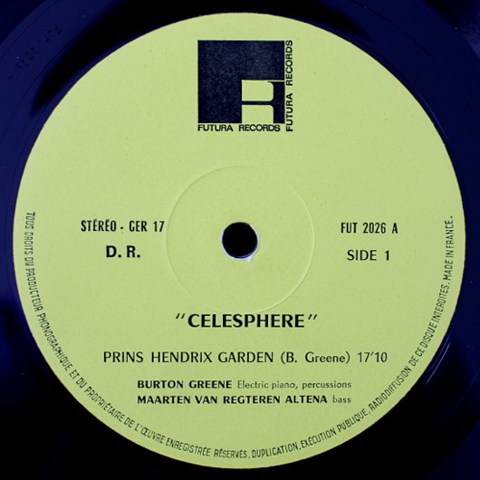 Burton Greene - Celesphere