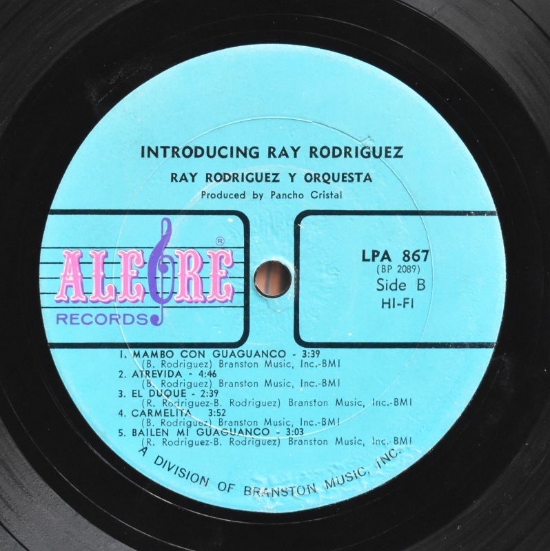 Ray Rodriguez And His Orchestra - Introducing Ray Rodriguez And His Orchestra  [LP]