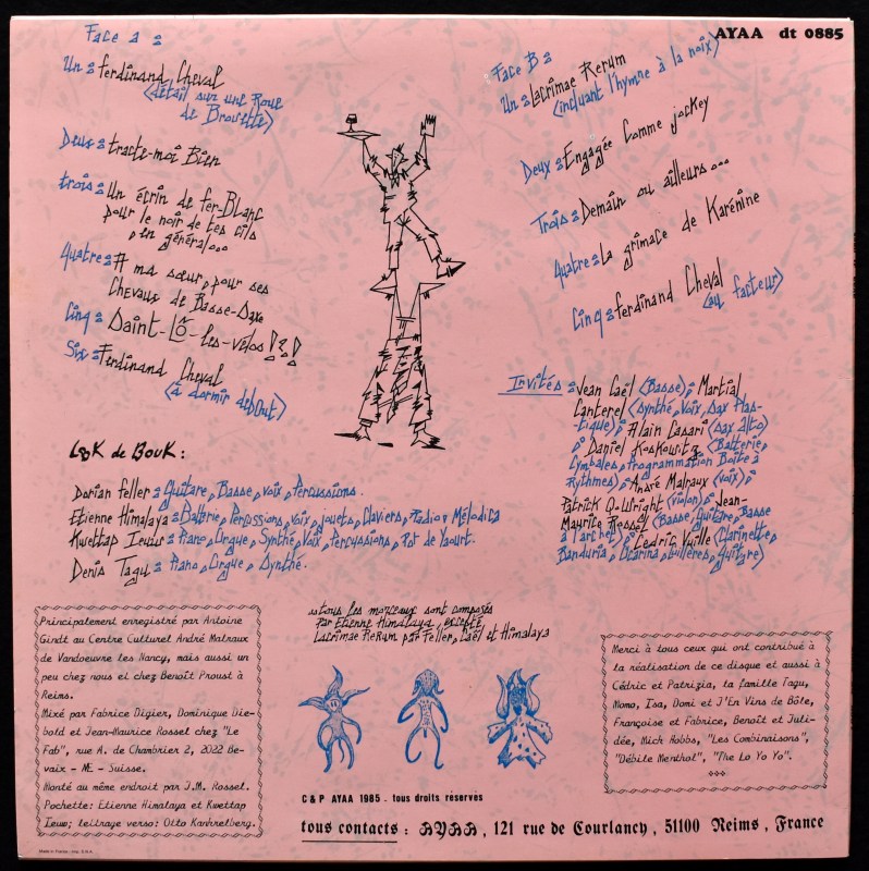 Look de Bouk - Lacrimae Rerum  [LP]