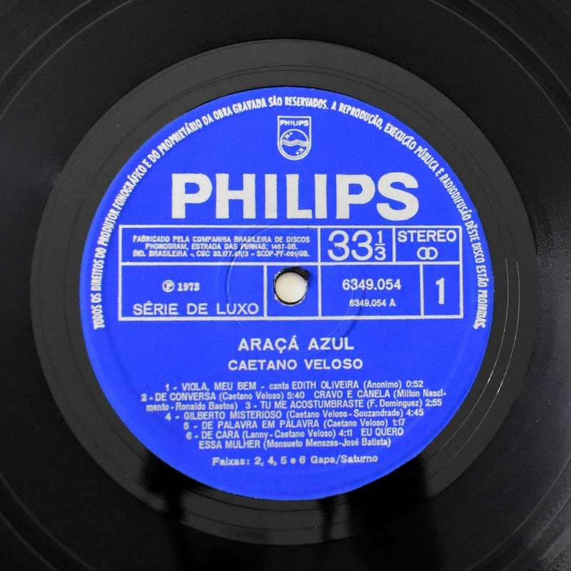 Caetano Veloso - Araca Azul   [LP]
