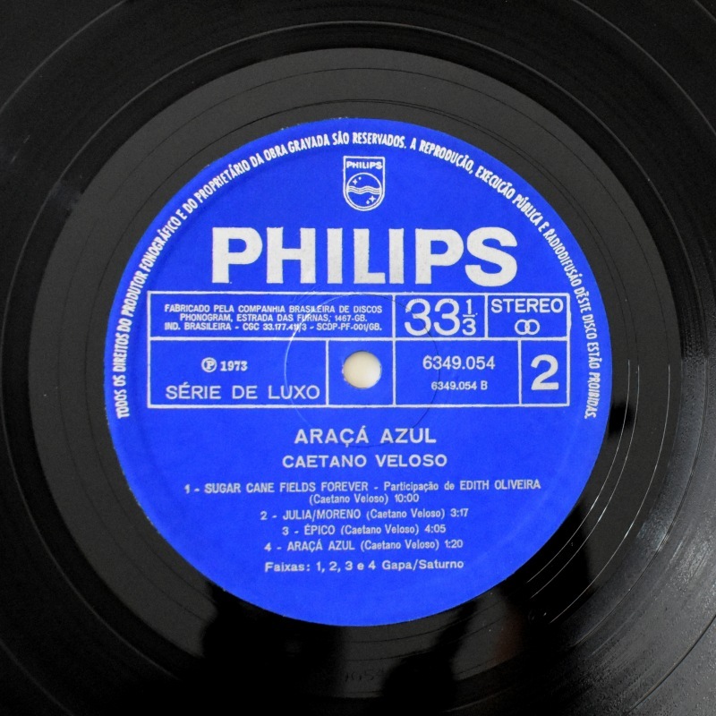 Caetano Veloso - Araca Azul   [LP]