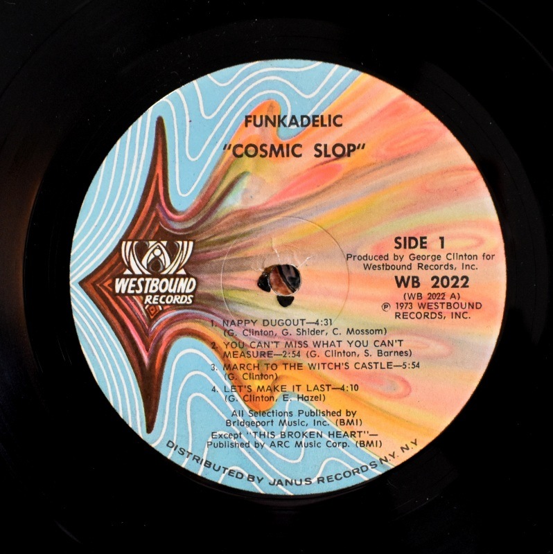 Funkadelic - Cosmic Slop [LP] USオリジナル盤質良好｜SOUL / FUNK