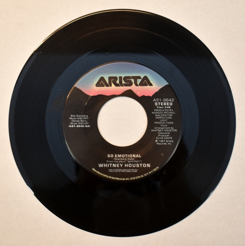 Whitney - So Emotional / For The Love Of You      [7inch]���������졼�����С�