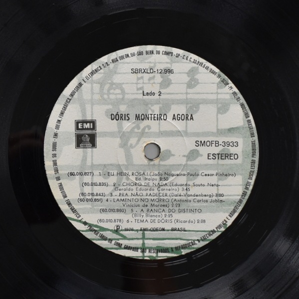 Doris Monteiro - Agora [LP]｜BRAZIL,MPB｜Paddy Field Records｜中古