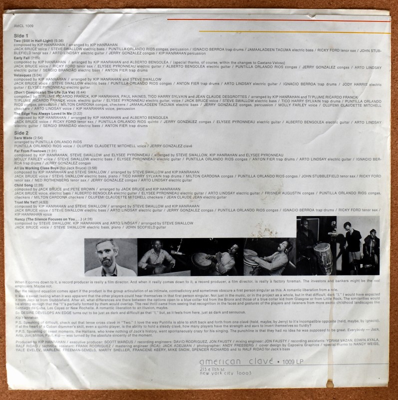 Kip Hanrahan - Desire Develops An Edge [2x LP]｜JAZZ,JAZZ ROCK / FUSION ...