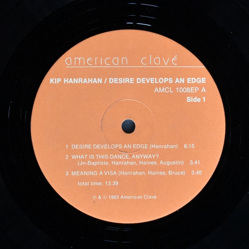 Kip Hanrahan - Desire Develops An Edge [2x LP]｜JAZZ,JAZZ ROCK / FUSION ...