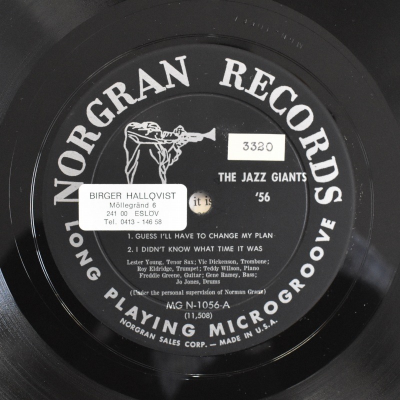 The Jazz Giants '56 - The Jazz Giants   [LP] US�����ꥸ�ʥ�