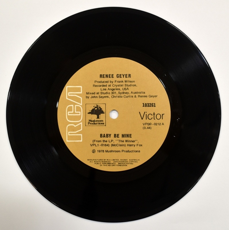 Renee Geyer - Baby Be Mine / The Magic Is Still There    [7inch] �쥢!!!