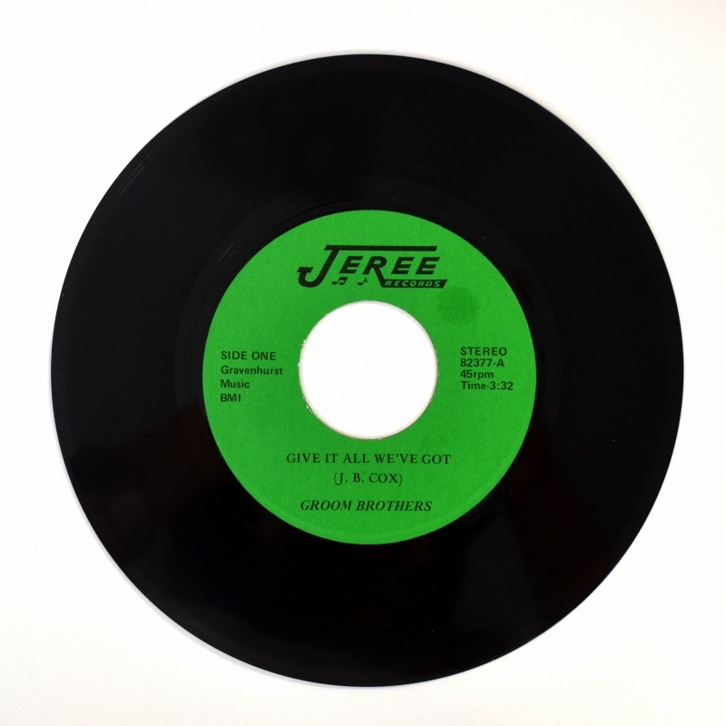 Groom Brothers - Give It All We've Got / Two Of A Kind    [7inch]