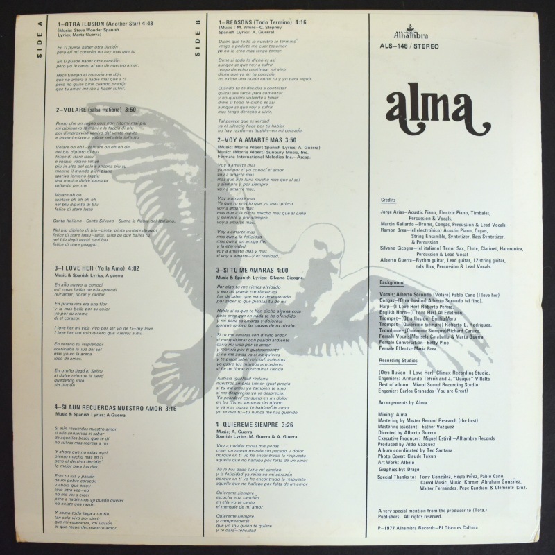 Alma - Alma   [LP]