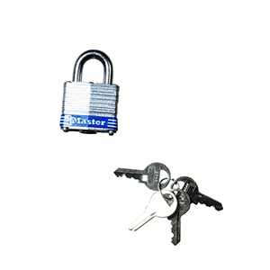 LAMINATED STEEL PADLOCK | Hardware＆Outdoor,Locks 鍵 | | P.F.S.