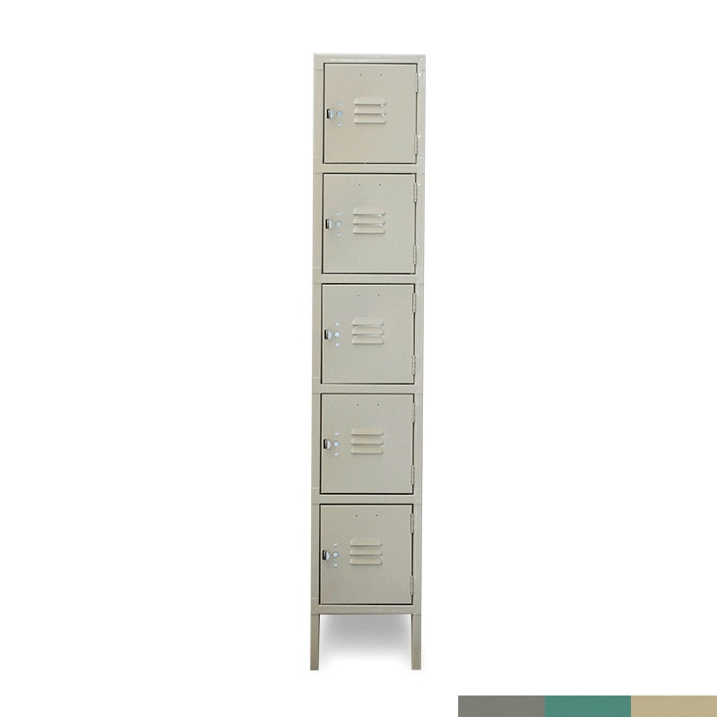 LYON 5-TIER LOCKER - LOUVER | Metal Products,Locker
