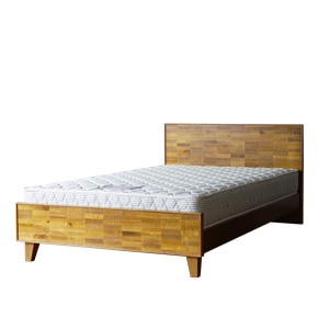 PARQUET BACK BED queen | Original Furniture,Bed, Night table