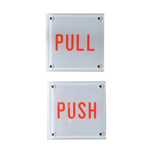 ENGRAVED SIGN PLATE, GRAY | Hardware＆Outdoor,Sign Plate