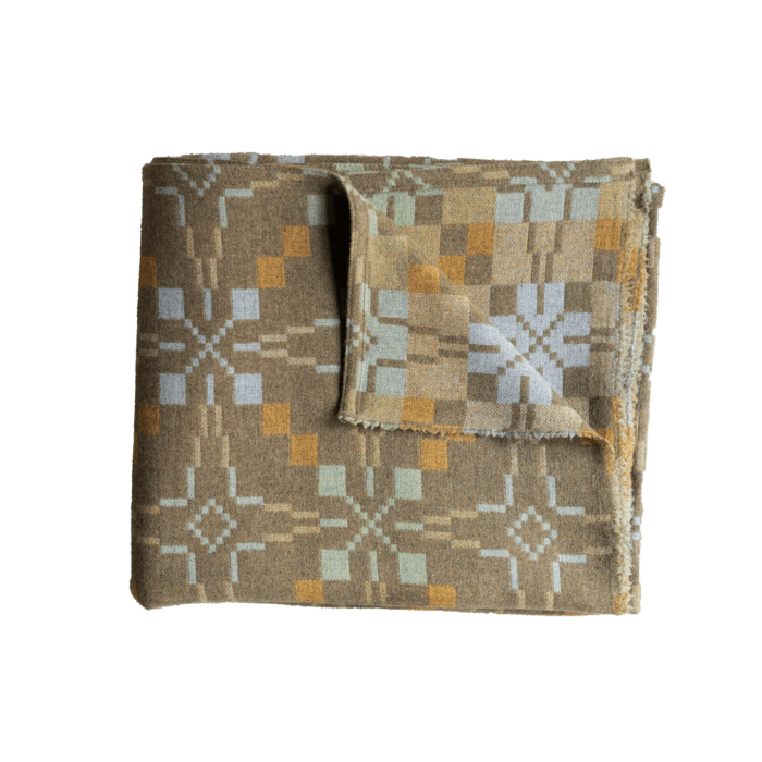 ALIVEN MIG3 Thin Blanket 2枚セット MELIN TREGWYNT BLANKET -VINTAGE STAR SAGE | Home accessory,Blanket