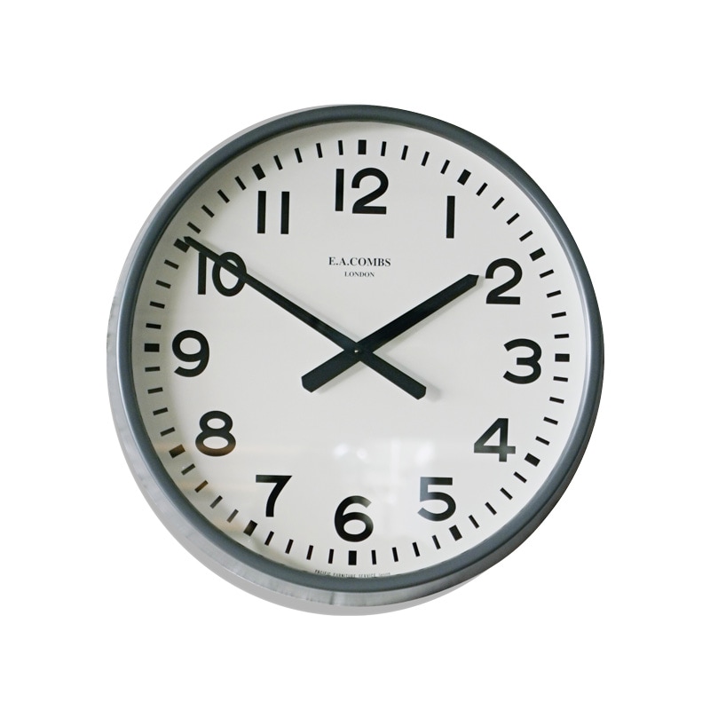E.A. COMBS WALL CLOCK, Arabic-B （M）φ470 | Home accessory,Clock