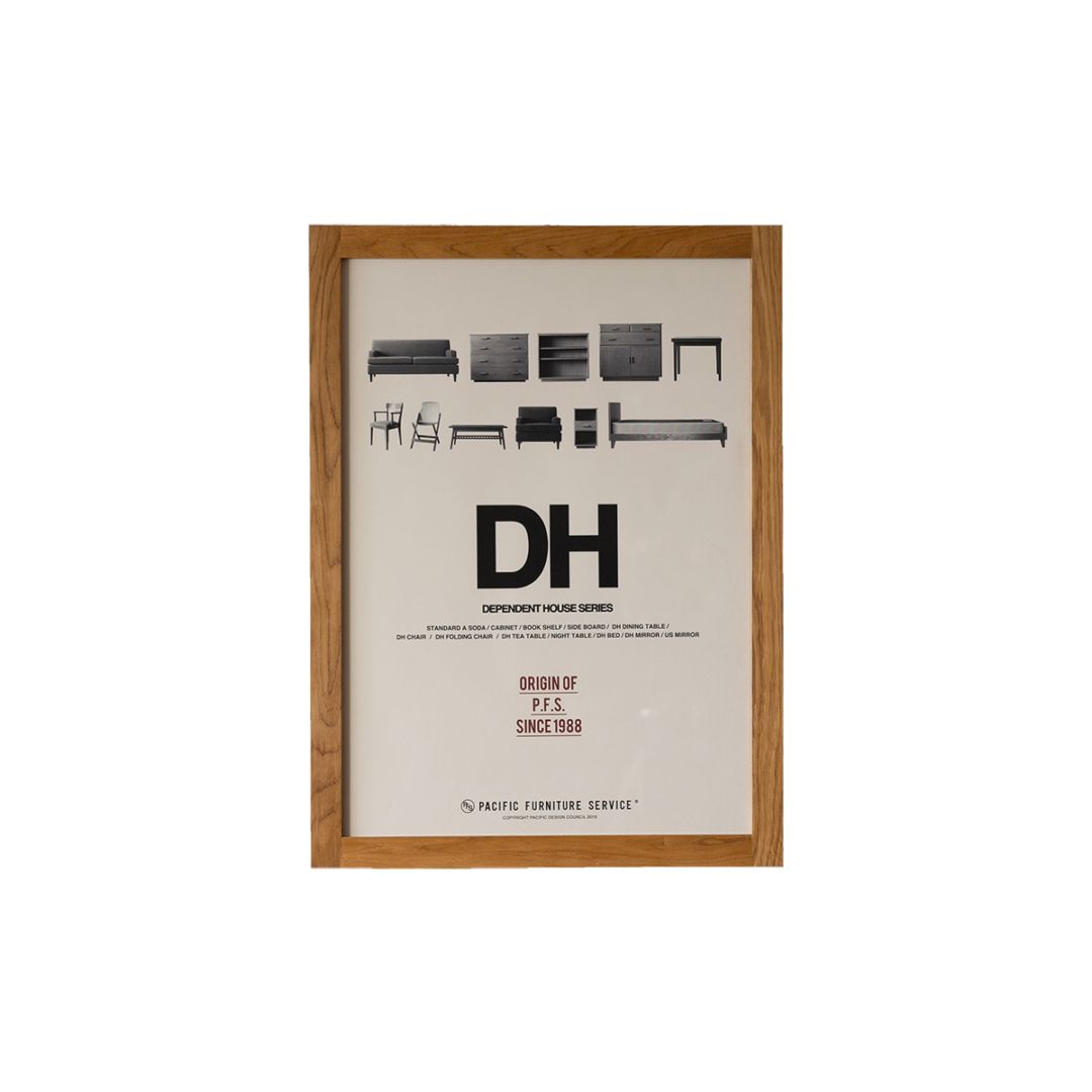POSTER FRAME M（with Poster） | Home accessory,Wood products 木製