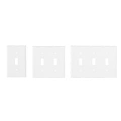 TOGGLE SWITCH PLATE��-��WHITE