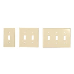 TOGGLE SWITCH PLATE��-��IVORY