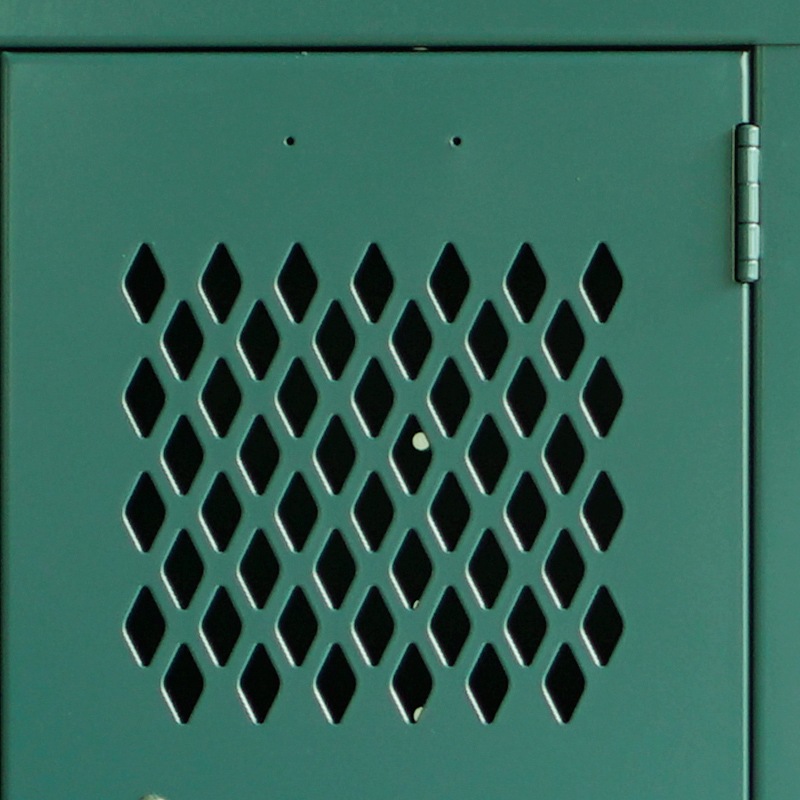 18" LYON RECESSED HANDLE LOCKER - 2TIER