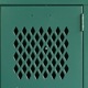18" LYON RECESSED HANDLE LOCKER - 2TIER