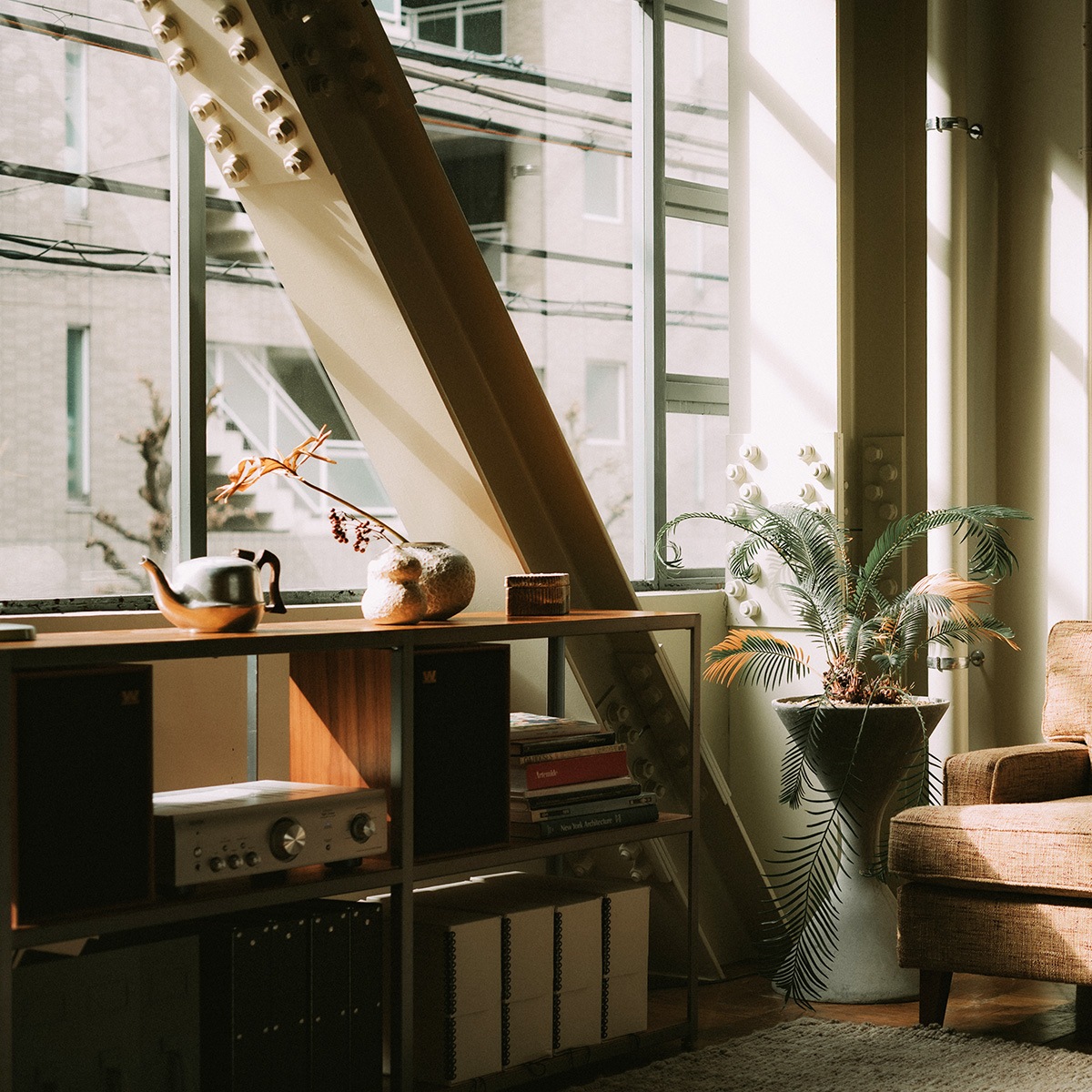 AW SHELF PARQUET OAK