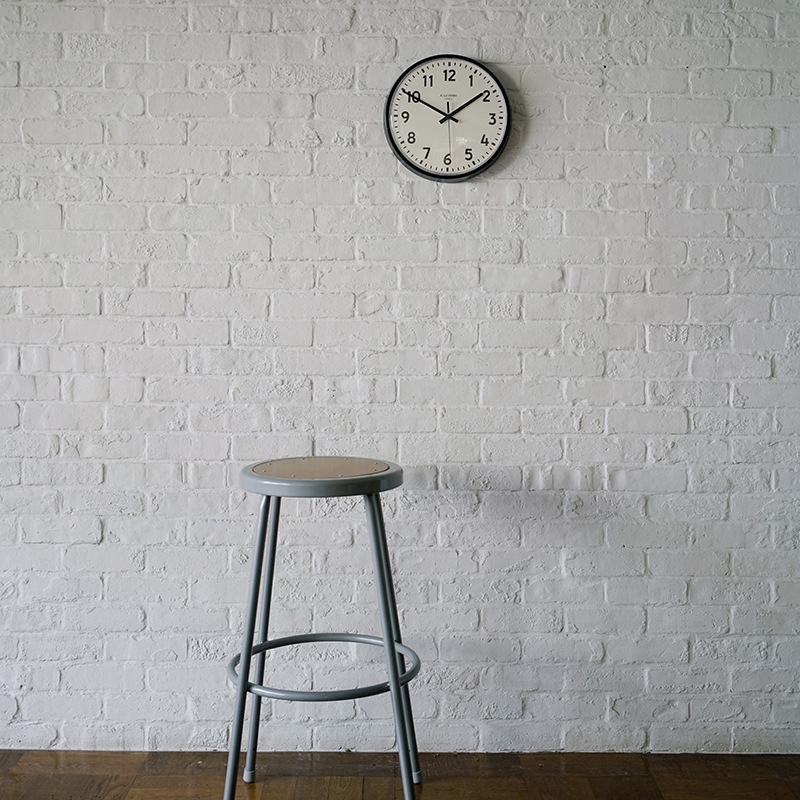 E.A.COMBS WALL CLOCK, Arabic- A (S) 315 Black