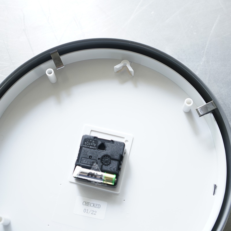 E.A.COMBS WALL CLOCK, Arabic- A (S) 315 Black