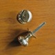 MORTICE DOOR KNOB - Polished Brass