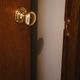 MORTICE DOOR KNOB - Polished Brass