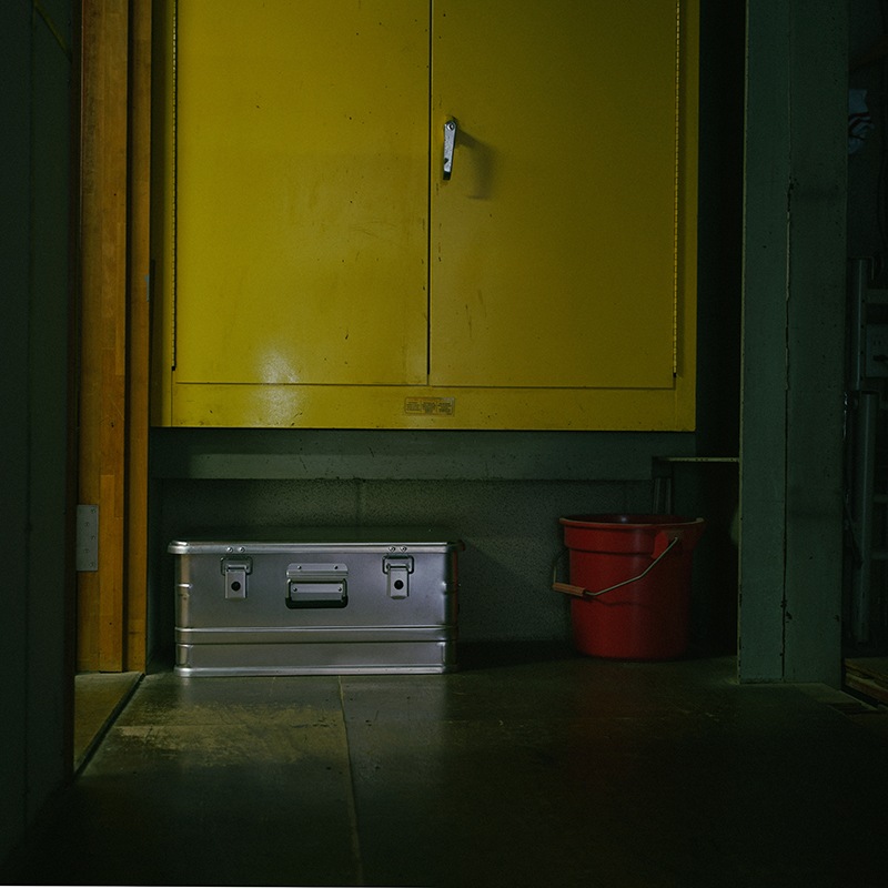 ALPOS ALUMINUM CONTAINER / with Lid - S��47L��