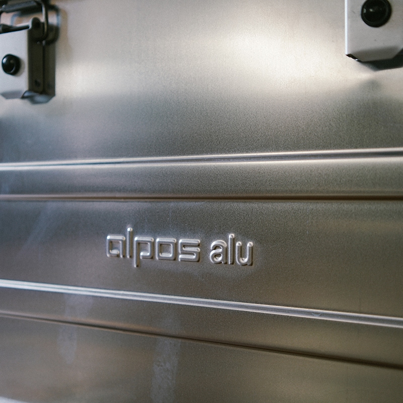 ALPOS ALUMINUM CONTAINER / with Lid - M（73L） | Metal Products