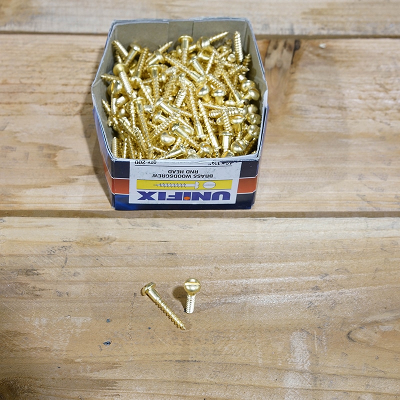 BRASS SCREW （1本単位販売） | Hardware＆Outdoor,Tool 工具