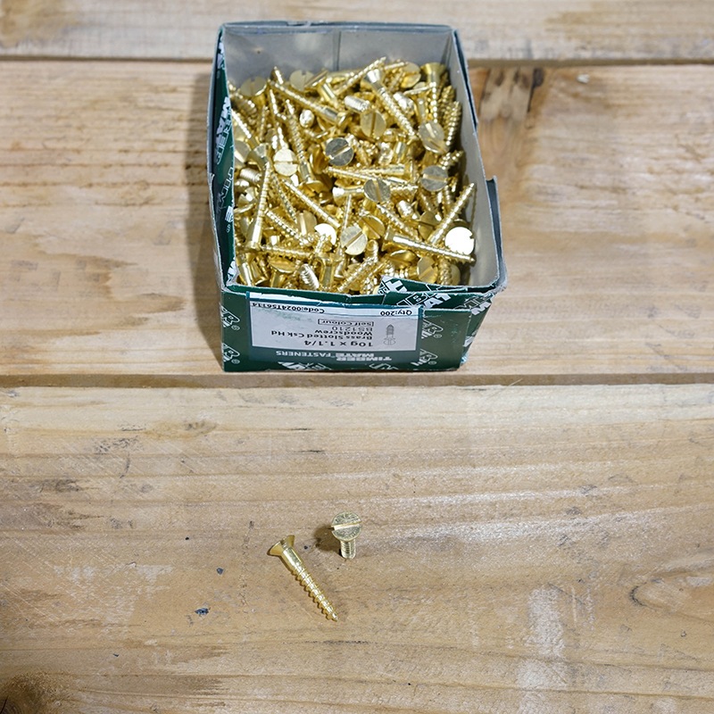 大学生協のスーツ提携店割引 BRASS 工具 Hardware＆Outdoor,Tool | （1本単位販売） SCREW テーブル・チェア・ハンモック