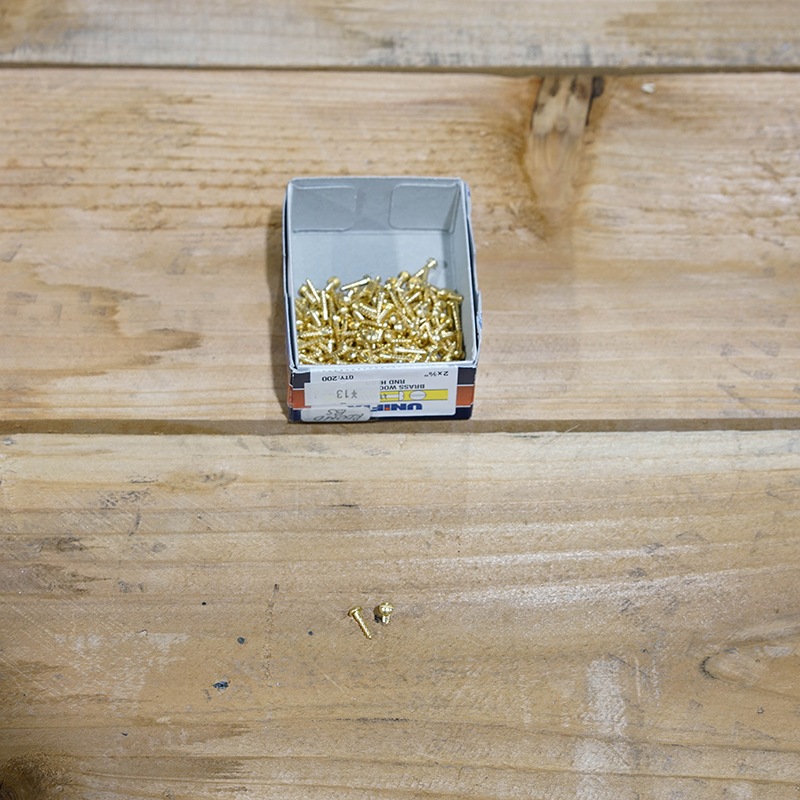 BRASS SCREW （1本単位販売） | Hardware＆Outdoor,Tool 工具