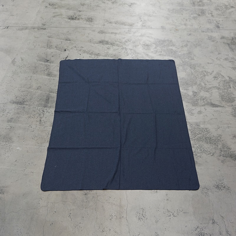 WOOL BLANKET - Navy Blue | Home accessory,Blanket